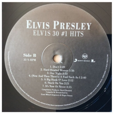 ELVIS PRESLEY - ELVIS 30 #1 HITS (GATEFOLD) (2LP) | VINILO