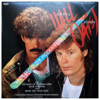 DARYL HALL JOHN OATES - METHOD OF MODERN LOVE | 12" MAXI SINGLE VINILO