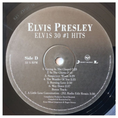 ELVIS PRESLEY - ELVIS 30 #1 HITS (GATEFOLD) (2LP) | VINILO