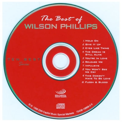 WILSON PHILLIPS - BEST OF | CD