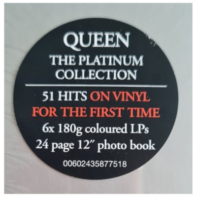 QUEEN - THE PLATINUM COLLECTION (COLOURED) (6LP) | VINILO