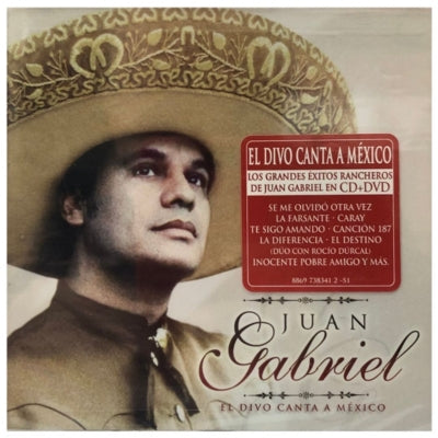 JUAN GABRIEL - EL DIVO CANTA A MEXICO (CD+DVD) | CD