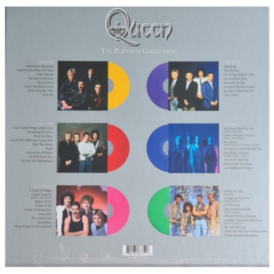 QUEEN - THE PLATINUM COLLECTION (COLOURED) (6LP) | VINILO