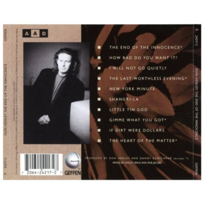 DON HENLEY - THE END OF INNOCENCE | CD
