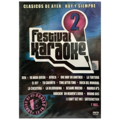 FESTIVAL KARAOKE - VOL. 2 | DVD