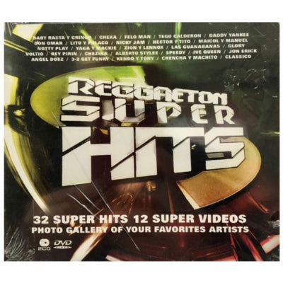 REGGAETON SUPER HITS - VARIOUS (CD+DVD) | CD