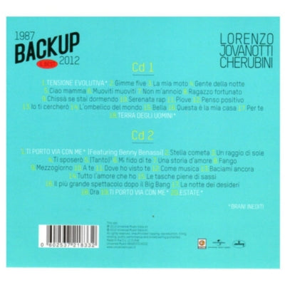 JOVANOTTI - BACK UP 1987-2012 IL BEST (2CD) | CD