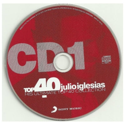 JULIO IGLESIAS - TOP 40 COLLECTION (2CD) | CD