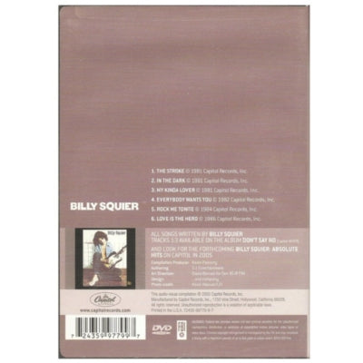 BILLY SQUIER - VIDEO HITS | DVD