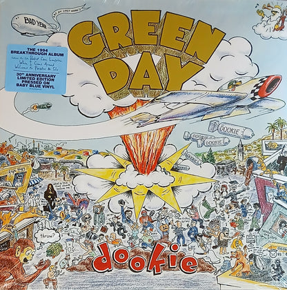 GREENDAY - DOOKIE (3OTH ANNIVERSARY ) (BLUE VINYL) | VINILO