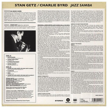 STAN GETZ - JAZZ SAMBA | VINILO