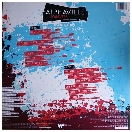 ALPHAVILLE - FOREVER: BEST OF 40 YEARS | VINILO