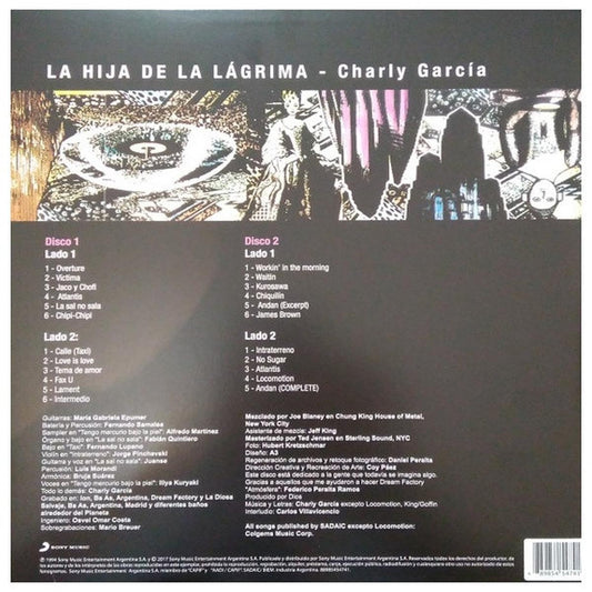 CHARLY GARCIA - LA HIJA DE LA LAGRIMA | VINILO