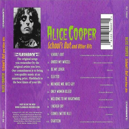 ALICE COOPER - SCHOOLS OUT OTHER HITS | CD