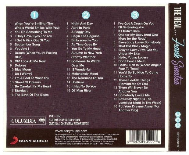 FRANK SINATRA - REAL... FRANK SINATRA (3CD) | CD