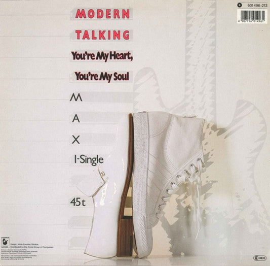 MODERN TALKING - YOU'RE MY HEART, YOU'RE MY SOUL | 12" MAXI SINGLE USADO