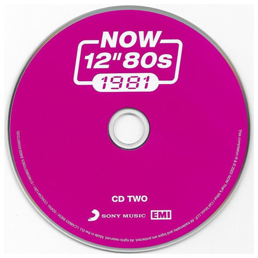 NOW 12" 80'S 1981 - VARIOUS (4CD BOXSET) | CD