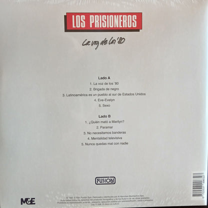 LOS PRISIONEROS - LA VOZ DE LOS 80 | VINILO