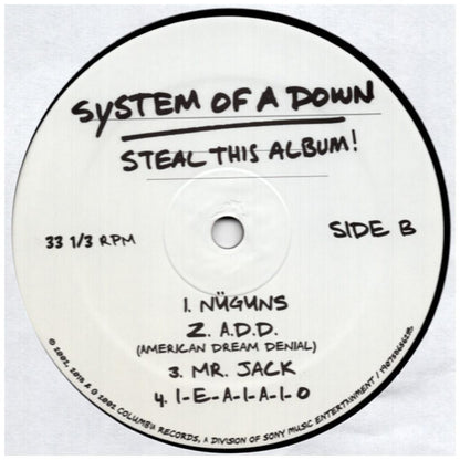 SYSTEM OF A DOWN  - STEAL THIS ALBUM (2LP) | VINILO