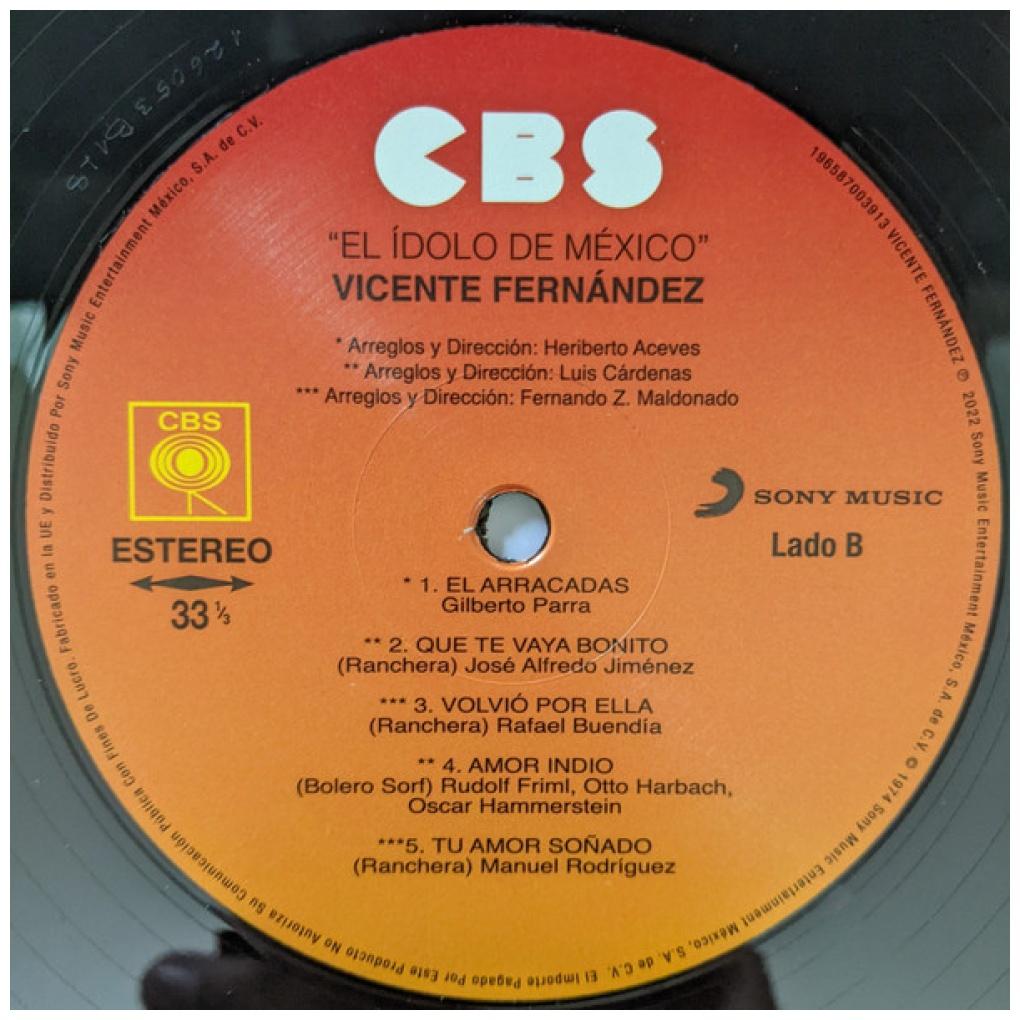 VICENTE FERNANDEZ - EL IDOLO DE MEXICO | VINILO