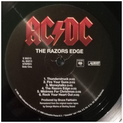 AC DC - THE RAZORS EDGE | VINILO
