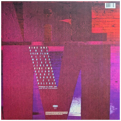 PEARL JAM  - TEN | VINILO