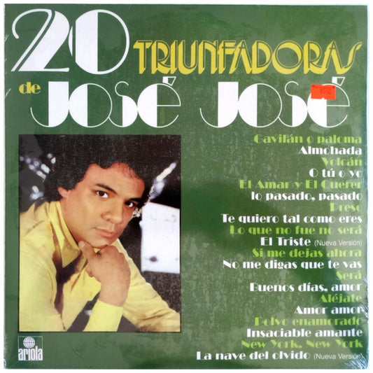 JOSE JOSE - 20 TRIUNFADORAS (2LP) | VINILO