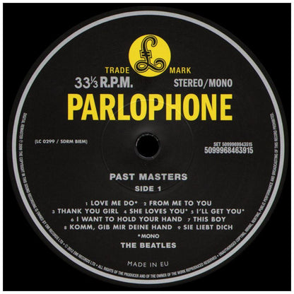 THE BEATLES - PAST MASTERS | VINILO
