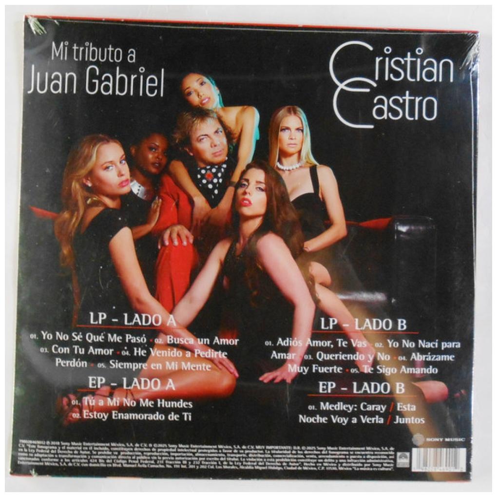 CRISTIAN CASTRO  - MI TRIBUTO A JUAN GABRIEL (LP+ÉP) | VINILO