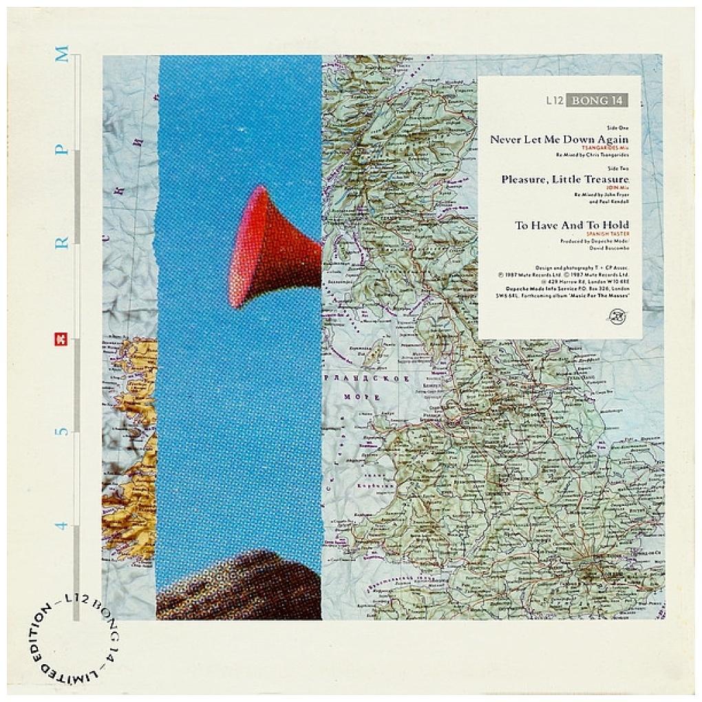 DEPECHE MODE - NEVER LET ME DOWN AGAIN (VDE-NUEVO/SELLADO) | 12" MAXI SINGLE VINILO USADO