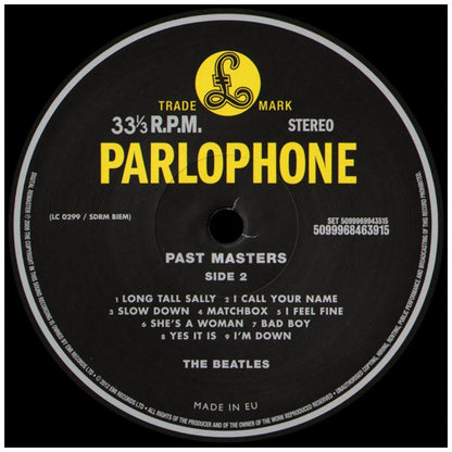 THE BEATLES - PAST MASTERS | VINILO