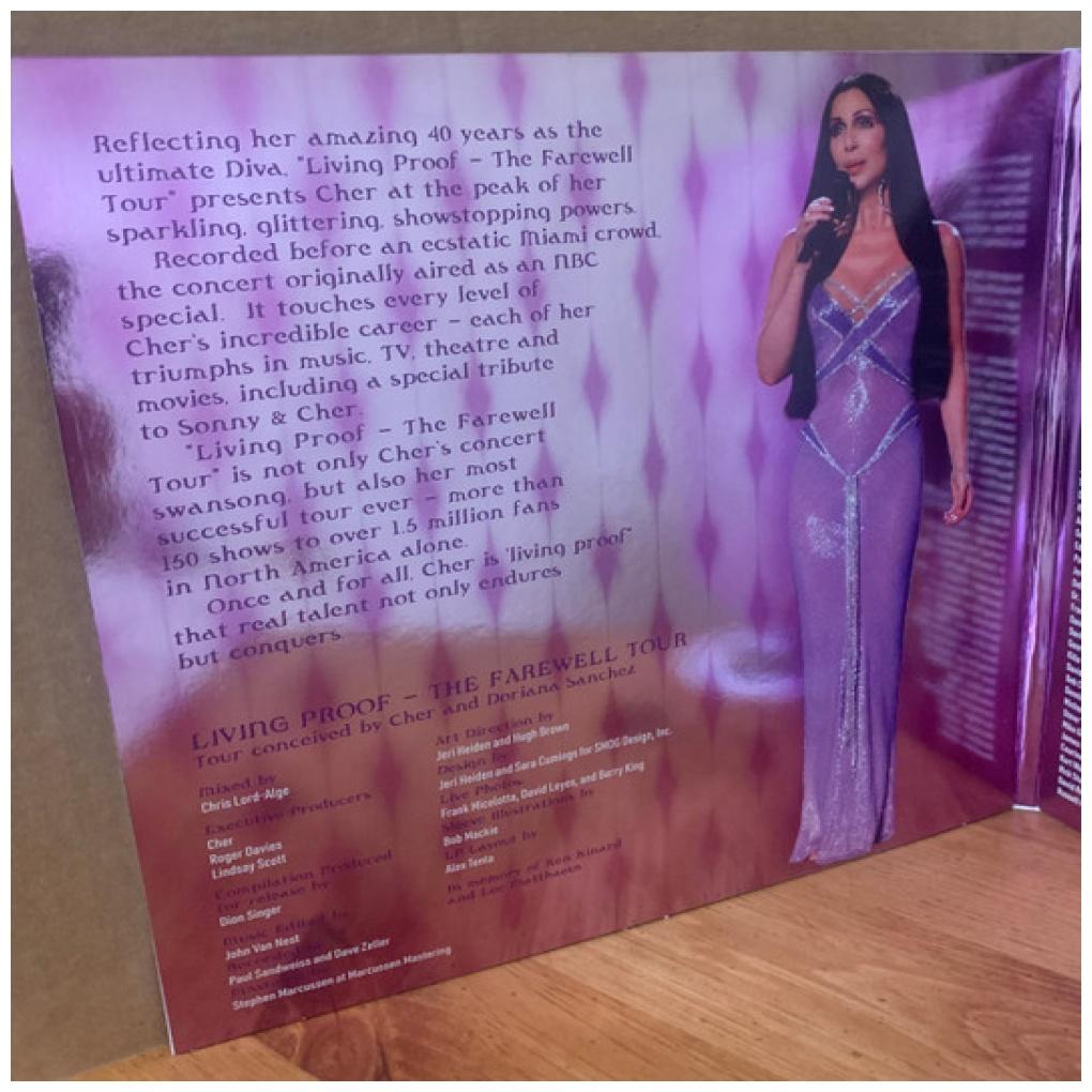CHER - THE FAREWELL TOUR (2LP) (HOT PINK & PURPLE VINYL) | VINILO