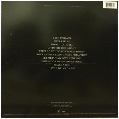 AC DC - BACK IN BLACK | VINILO