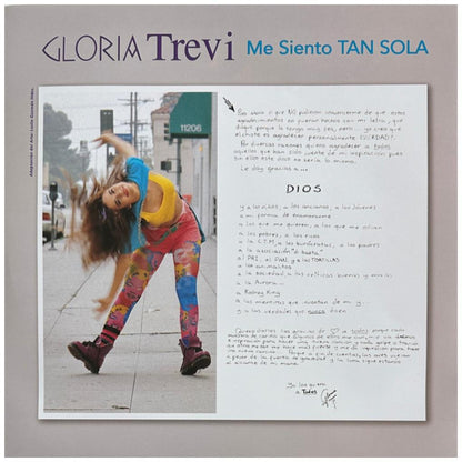 GLORIA TREVI - ME SIENTO TAN SOLA | VINILO