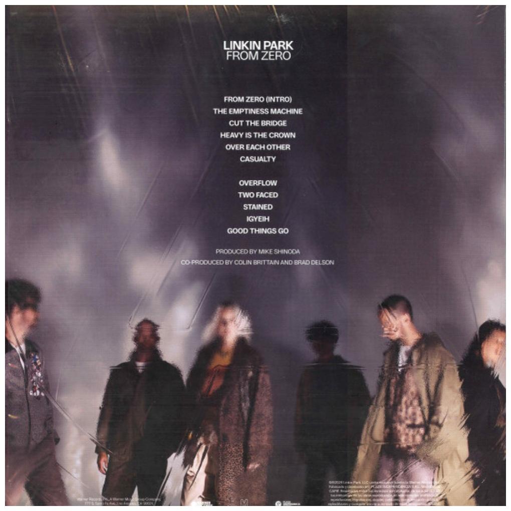 LINKIN PARK  - FROM ZERO (TURQUOISE VINYL) | VINILO