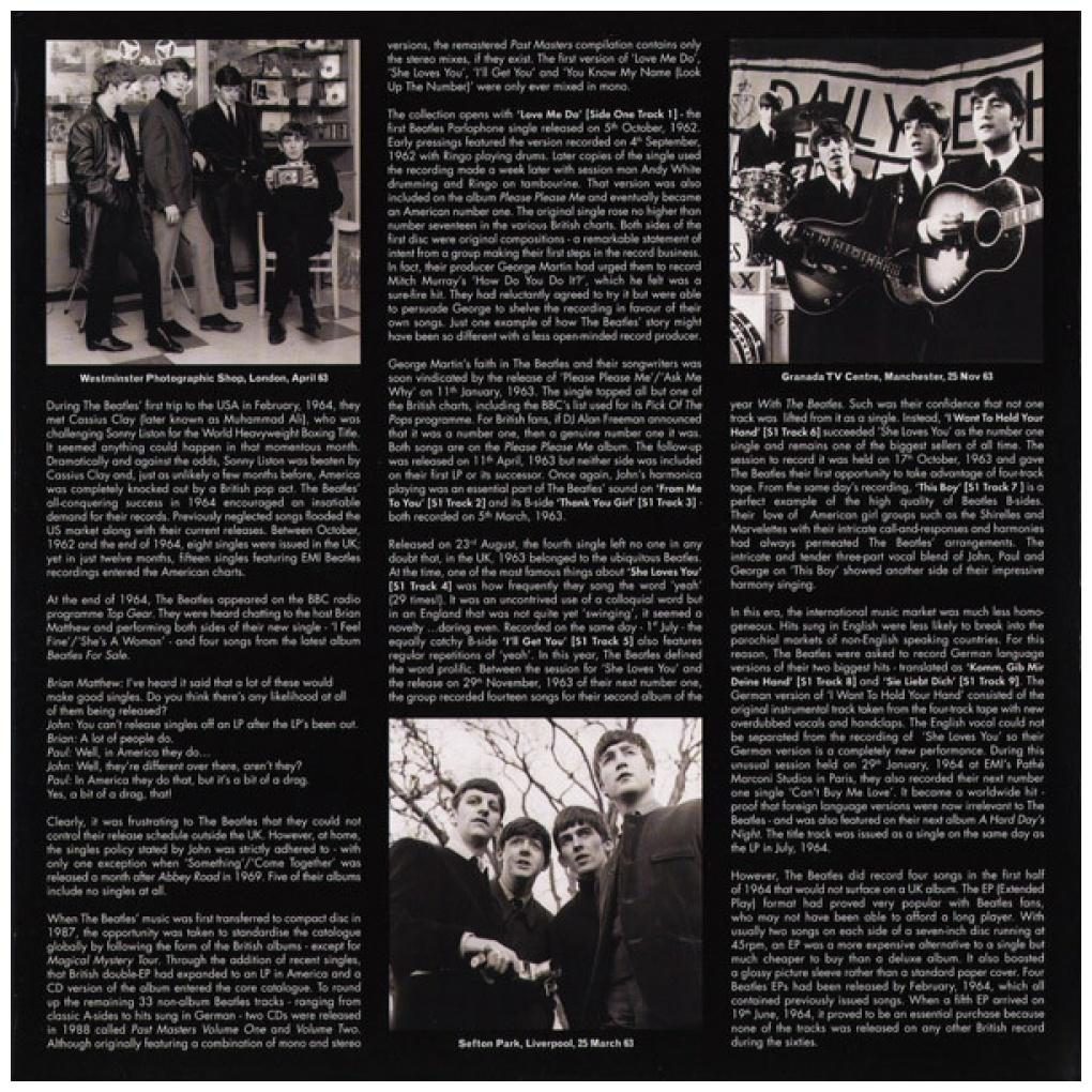 THE BEATLES - PAST MASTERS | VINILO