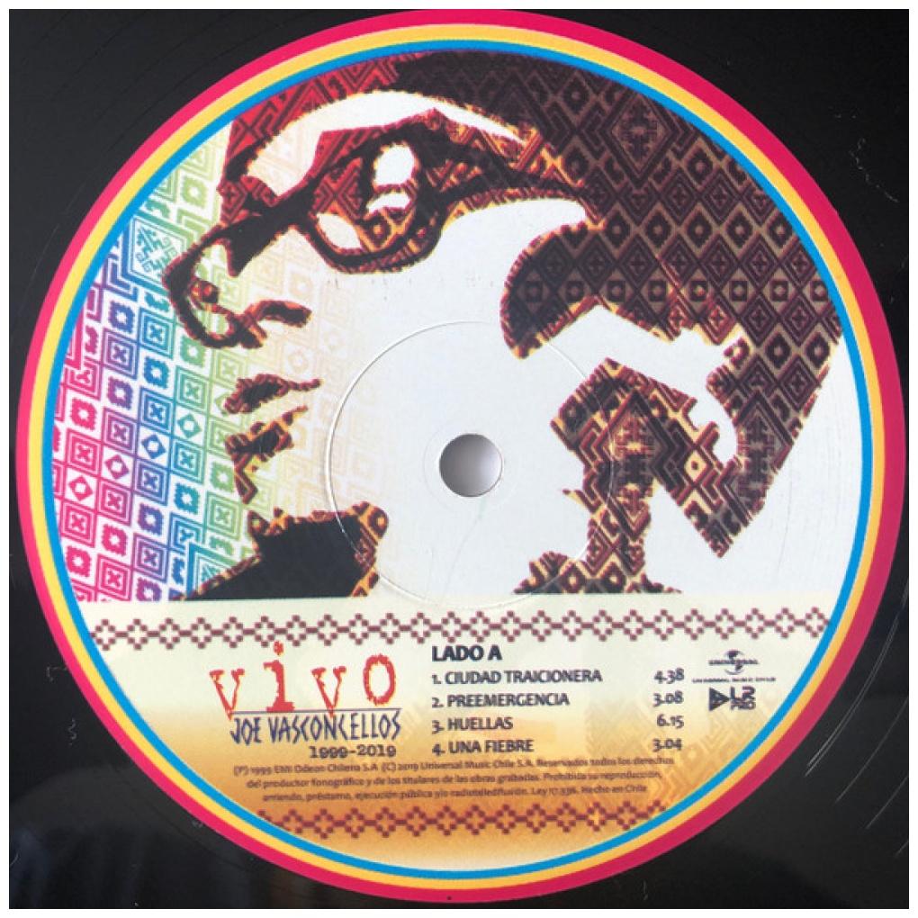 JOE VASCONCELLOS  - VIVO 1999-2019 (2LP) | VINILO