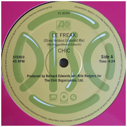 CHIC - LE FREAK (12" MAXI SINGLE) | VDE-NUEVO/SELLADO