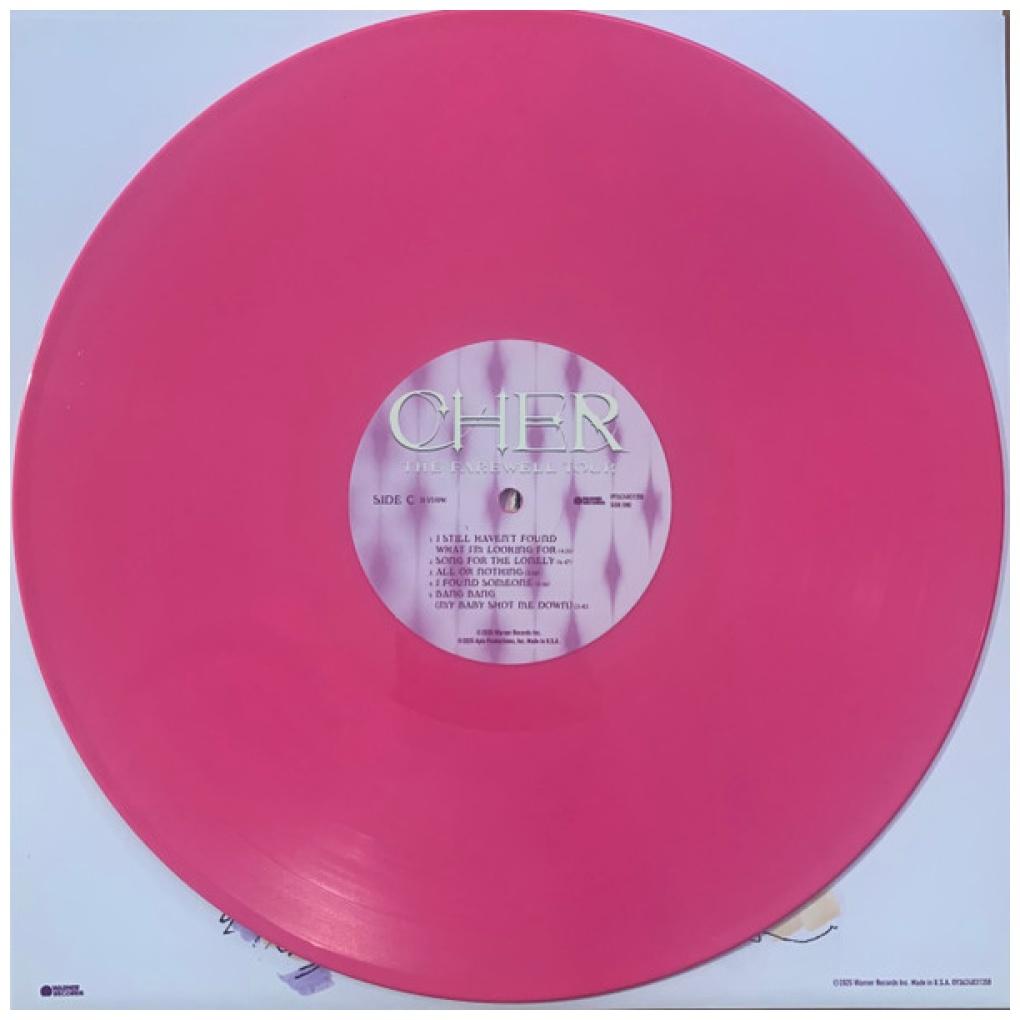 CHER - THE FAREWELL TOUR (2LP) (HOT PINK & PURPLE VINYL) | VINILO
