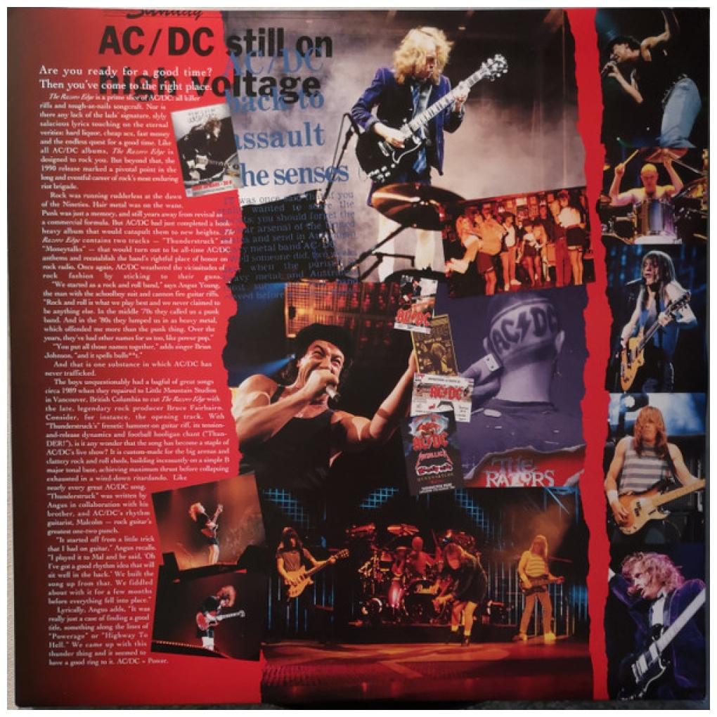 AC DC - THE RAZORS EDGE | VINILO