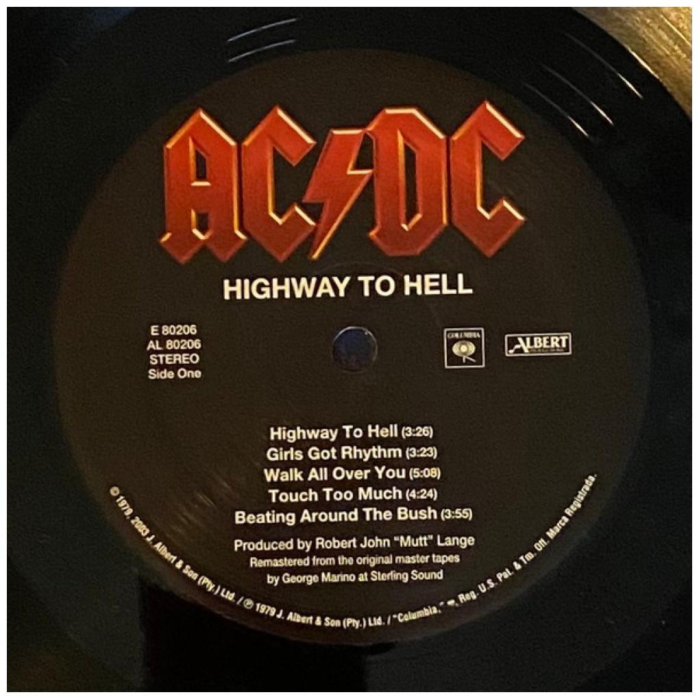 AC DC - HIGHWAY TO HELL | VINILO