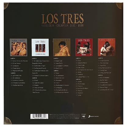 LOS TRES – ANTOLOGIA COLUMBIA 1991-1999 (5LP) | VINILO ABIERTO