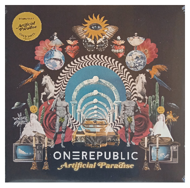 ONE REPUBLIC - ARTIFICIAL PARADISE (GOLD VINYL) | VINILO