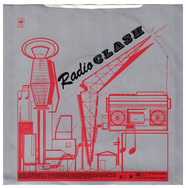 CLASH - THIS IS RADIO CLASH | 7'' SINGLE VINILO USADO