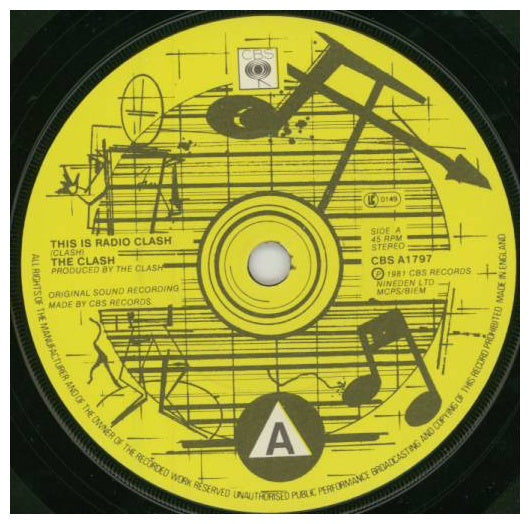 CLASH - THIS IS RADIO CLASH | 7'' SINGLE VINILO USADO