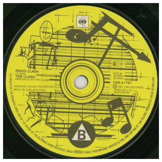 CLASH - THIS IS RADIO CLASH | 7'' SINGLE VINILO USADO