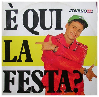 JOVANOTTI - É QUI LA FESTA | 12" MAXI SINGLE USADO