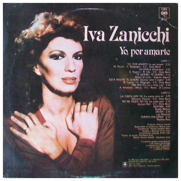 IVA ZANICCHI - YO, POR AMARTE | VINILO USADO