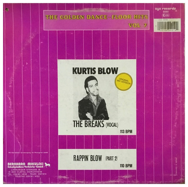 KURTIS BLOW - THE BREAKS | 12" MAXI SINGLE USADO