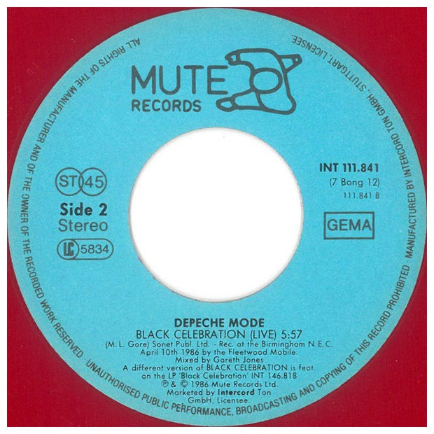 DEPECHE MODE - A QUESTION OF TIME (REMIX) | 7'' SINGLE VINILO USADO